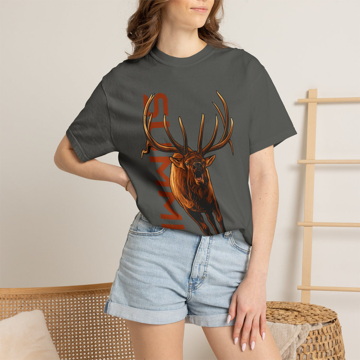 BOXY FIT - ELK/SUMMIT