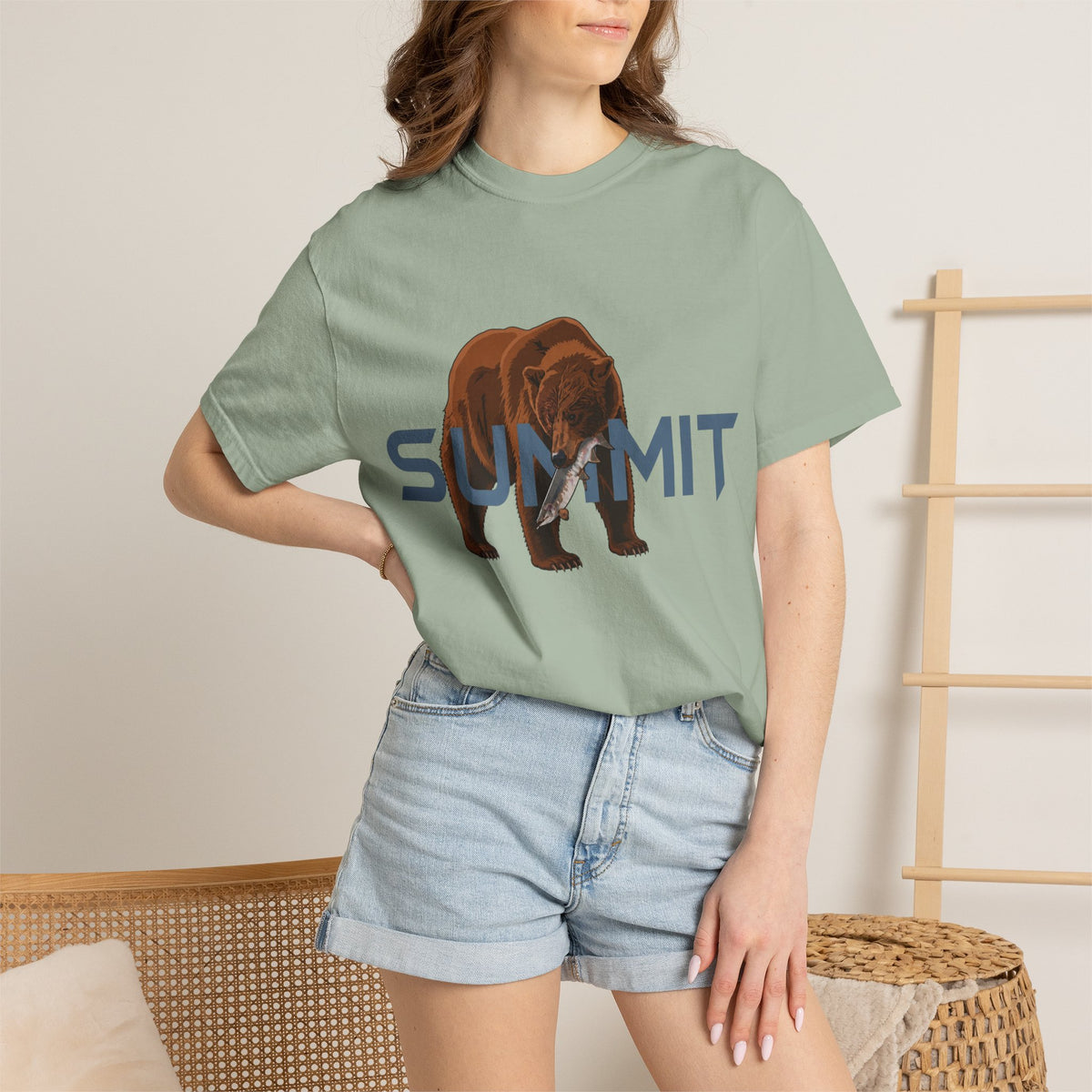 BOXY FIT - BEAR/SUMMIT