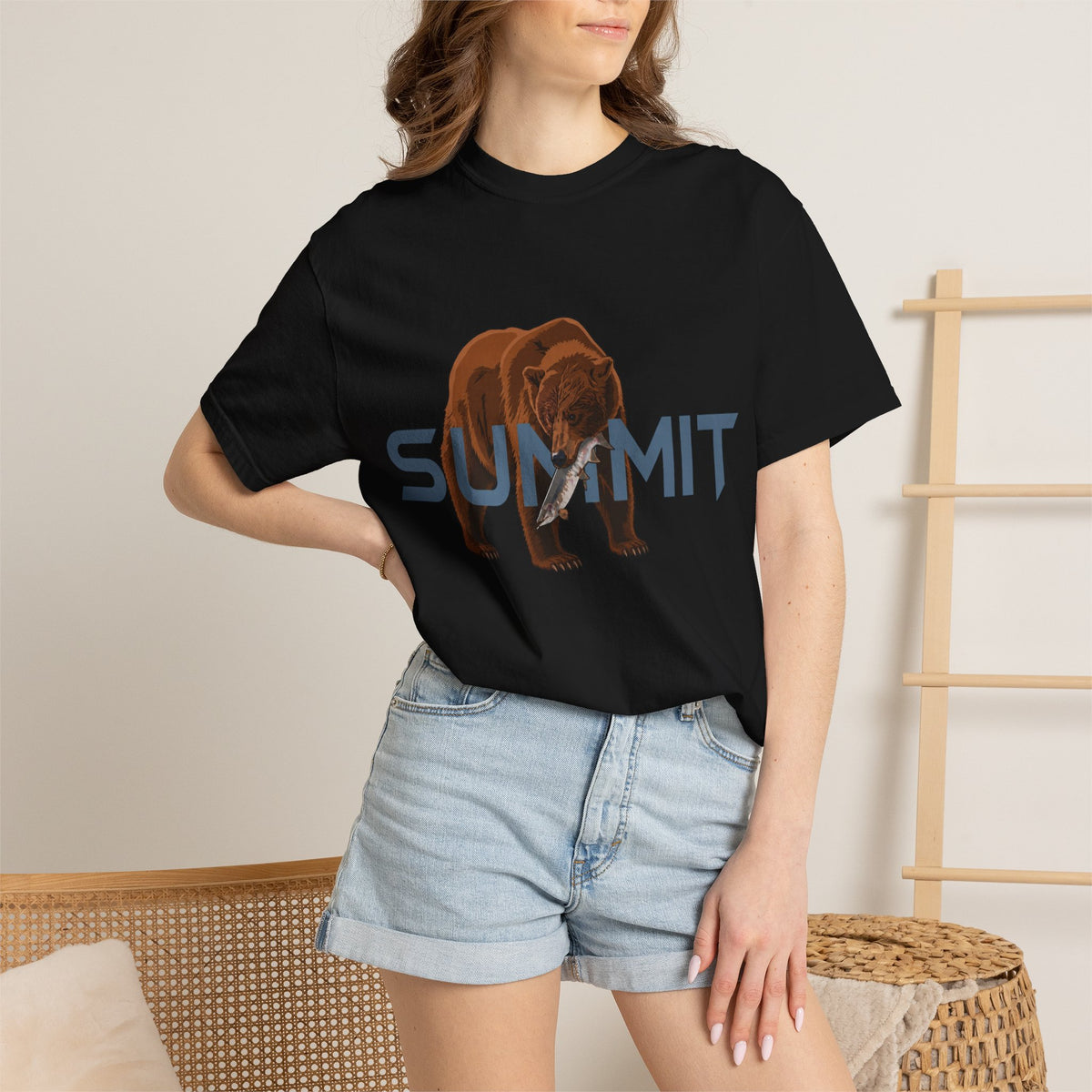 BOXY FIT - BEAR/SUMMIT